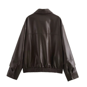 Amour Leather Jacket